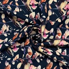 FLORAL LINEN MIX DRESSMAKING