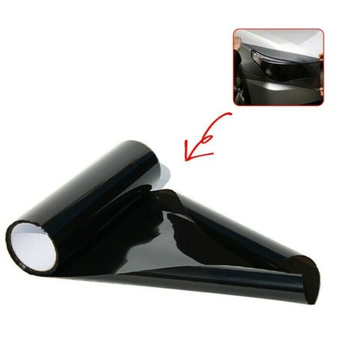 Dark black tint film sticker - tint,