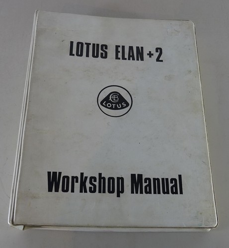 Workshop manual lotus elan - workshop,
