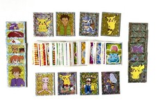 Pokemon Merlin Nintendo Stickers Singles TOPPS 1999 - Series 1 - You Choose Rare