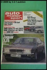Auto Motor Sport 20/86 * BMW