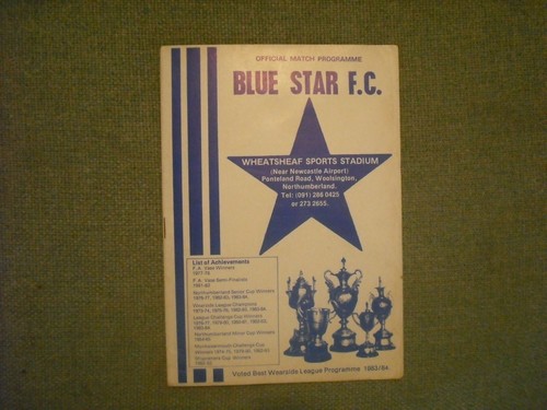 Blue star gateshead fa - blue,