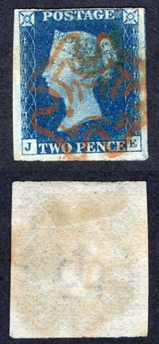 1840 blue plate 2 - 1840,