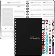 A5 Weekly Planner Notebook