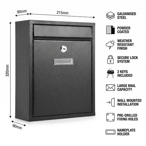 Large letter mailbox - letter,
