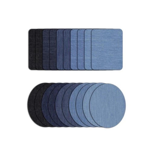 10pcs iron denim patches - 10pcs,
