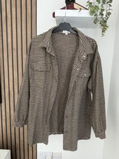 Brown And Cream Houndstooth