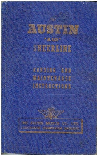 Austin a125 sheerline saloon - austin,