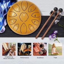 Steel Tongue Drum 11 Tone Hand
