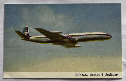 Boac comet jetliner - boac,