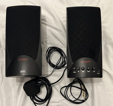 Ion iSP 02 Active Computer-Powered Speakers PC/ MacBook Black. 10W. 240V Supply