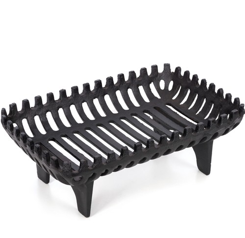 Cast iron fire basket - cast,