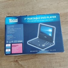 Tevion Vision 7-Inch LCD Portable DVD Player. good working order. boxed