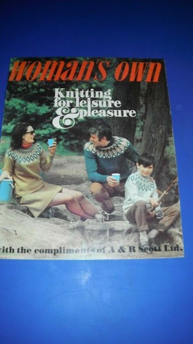 Woman own knitting for - own,
