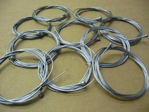 10x brake cables pear nipple - cables,