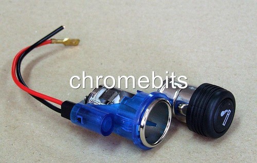 Blue cigarette lighter - blue,