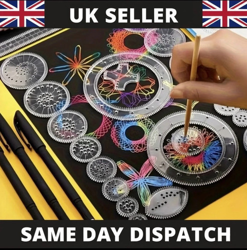 22pcs magic drawing spirograph - 22pcs,