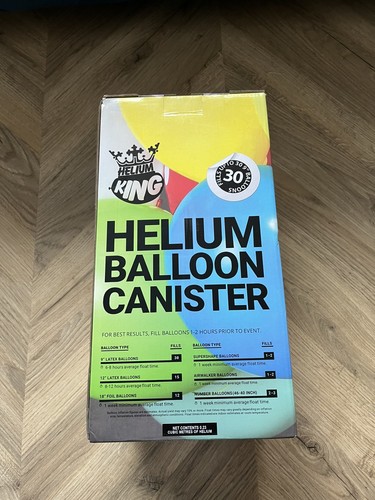 Helium gas for - balloons,