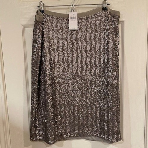 Nwt jjill silver sequin - silver,