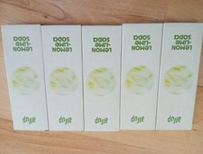 Official AIR UP 5 x  Flavoured Pods Lemon - Lime  SODA Water Bottle Up