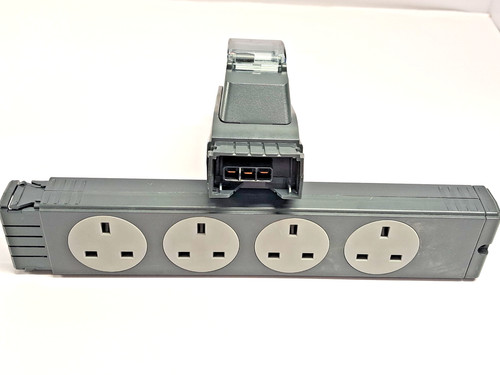 Electrak gang modular socket - 4,