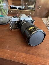 Yashica FX-D Quartz Vintage Camera + Kiron 35-135mm Lens in leather case