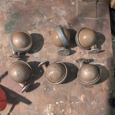 VINTAGE RETRO SIX BRASS METAL