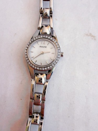 Accurist ladies watch silver - accurist,