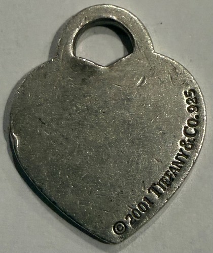 Authentic plain tiffany heart - authentic,