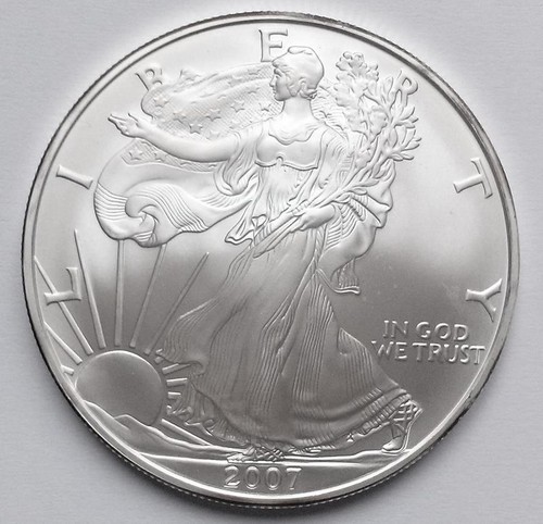 2007 walking liberty silver - liberty,