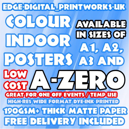 Low cost indoor 190gsm - indoor, matte
