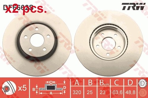 Pcs front brake disc - brake,
