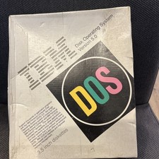 IBM PC DOS 5.0  Big Boxed on