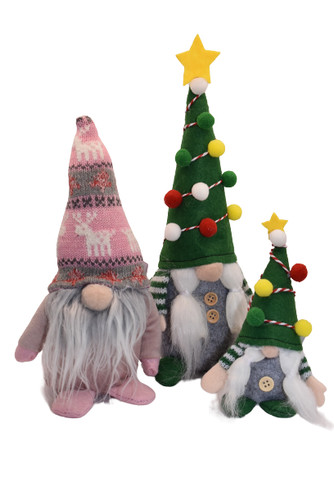 Christmas gonks gnome - gonks,