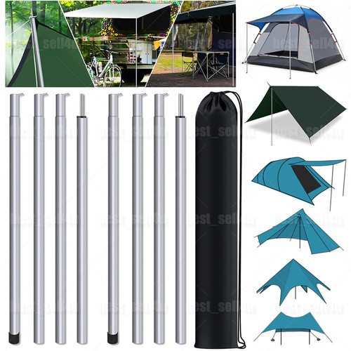 2pcs tent tarp poles universal - 2pcs,