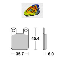 BP010 FRONT brake pads for