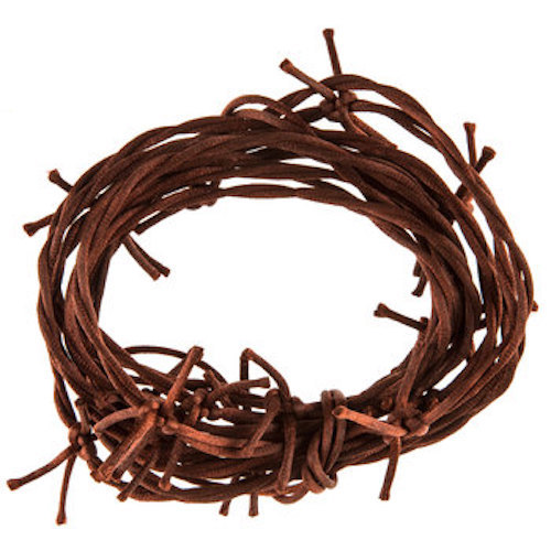 Fake rusted rusty - 3.7m, barbed