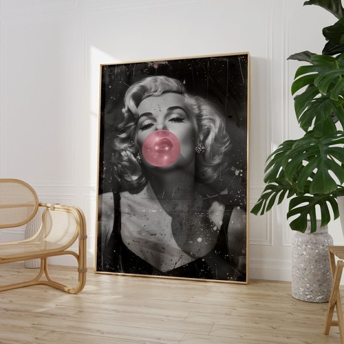 Marilyn monroe pink bubblegum - marilyn,