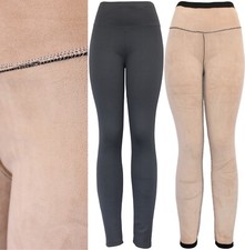 Black Fleece Lined Leggings