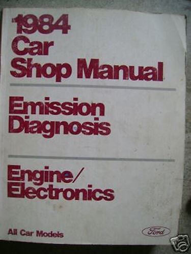 1984 ford car emission - 1984,