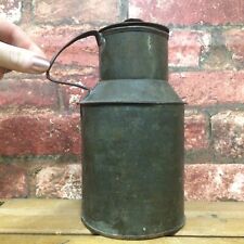 Metal Milk Jug, Antique Milk Cannister, Welsh Jack, Vintage Milk Can, Man Cave