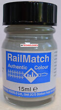 RailMatch 206 Rail Grey (Blue/Grey Stock, Loco Roofs & Sides) Enamel New 15mlJar