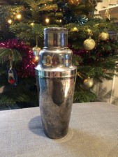 Cocktail Shaker Silver Colour Heavy Antique Design 