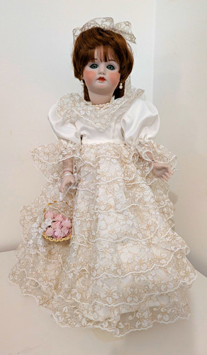 Vintage style porcelain bride - vintage,