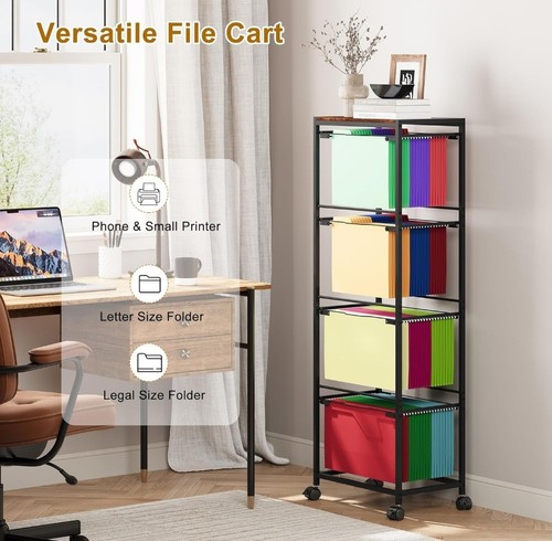 Rolling hanging file folder - hanging,