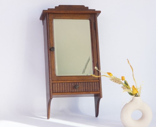 Antique art deco - wooden, wall
