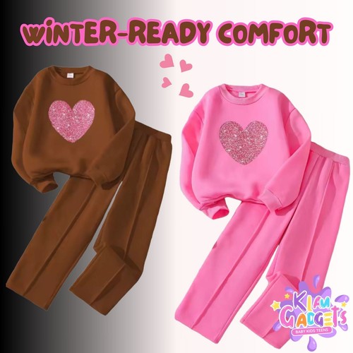 Trendy girls tracksuit jogging - trendy,