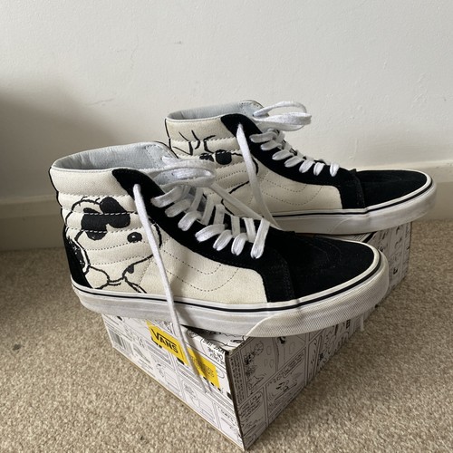 Vans peanuts snoopy sk8 hi - x,