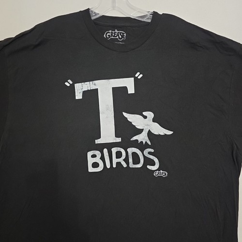 Grease birds men black t - men's,
