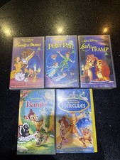 Disney VHS Tapes Bundle